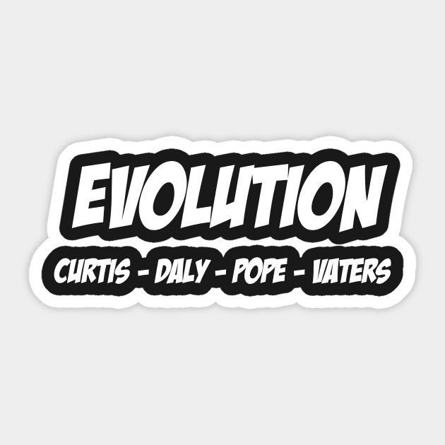 Evolution! Sticker by AlmostSideways